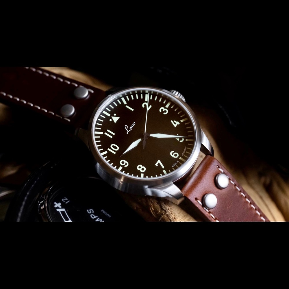 Laco Augsburg Automatic Watch 42m Sapphire Crystal